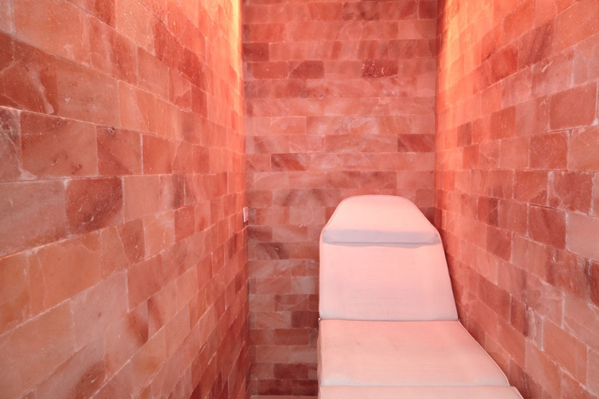 Himalayan Salt Room 8' x 4' Surface Area - 32 Sq feet - 4"x8"x2"