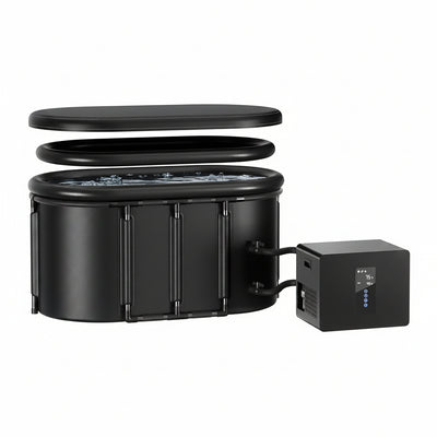 1/3 HP Ice Bath Chiller & 148-Gal Cold Plunge Tub Bundle