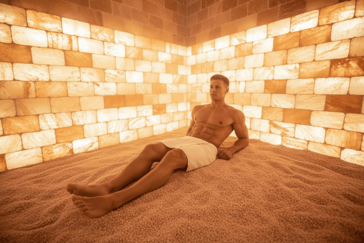 Himalayan Salt Room 8' x 8' Surface Area - 64 Sq feet